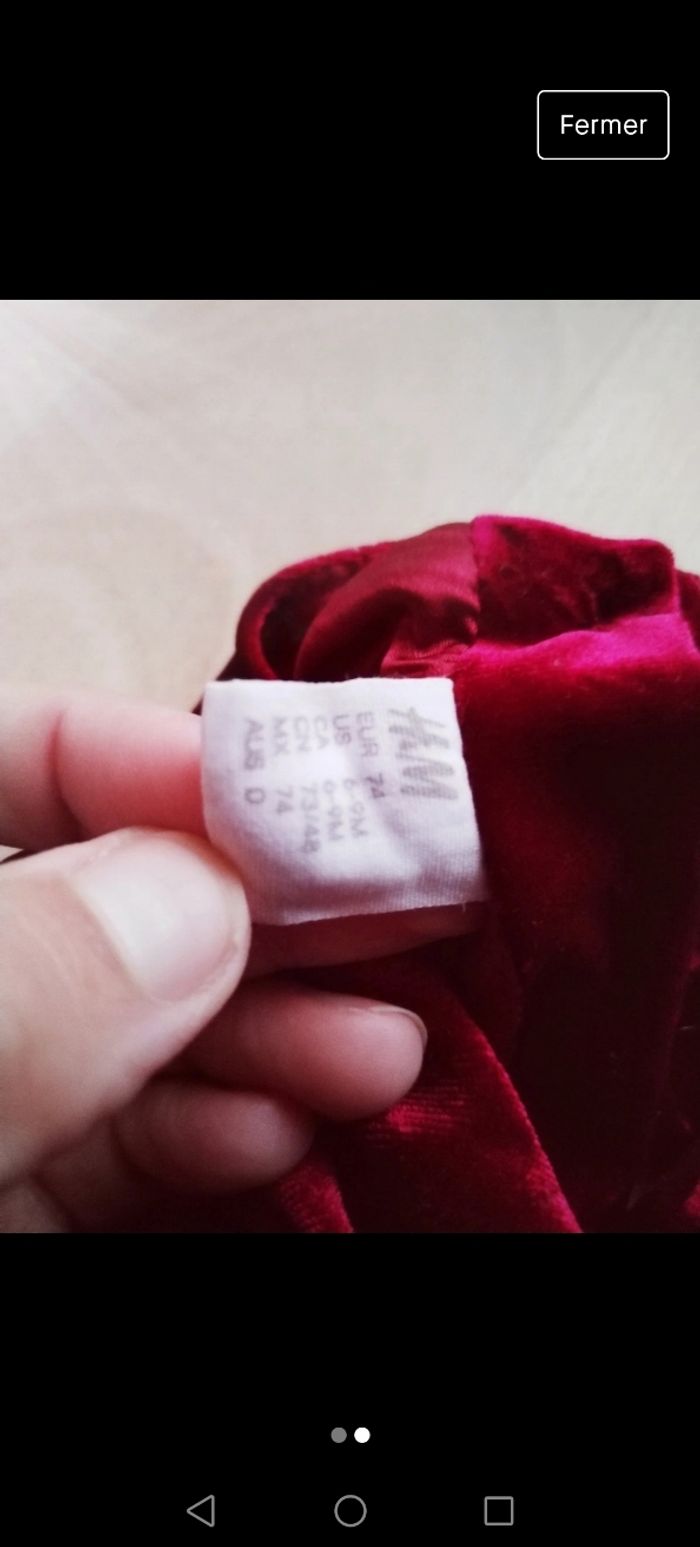 Robe velours - photo numéro 2