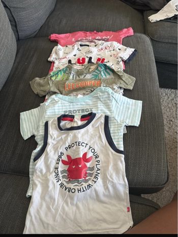 Lot t-shirt manche courte