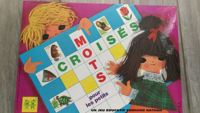 Jeu mots croisés pour les petits