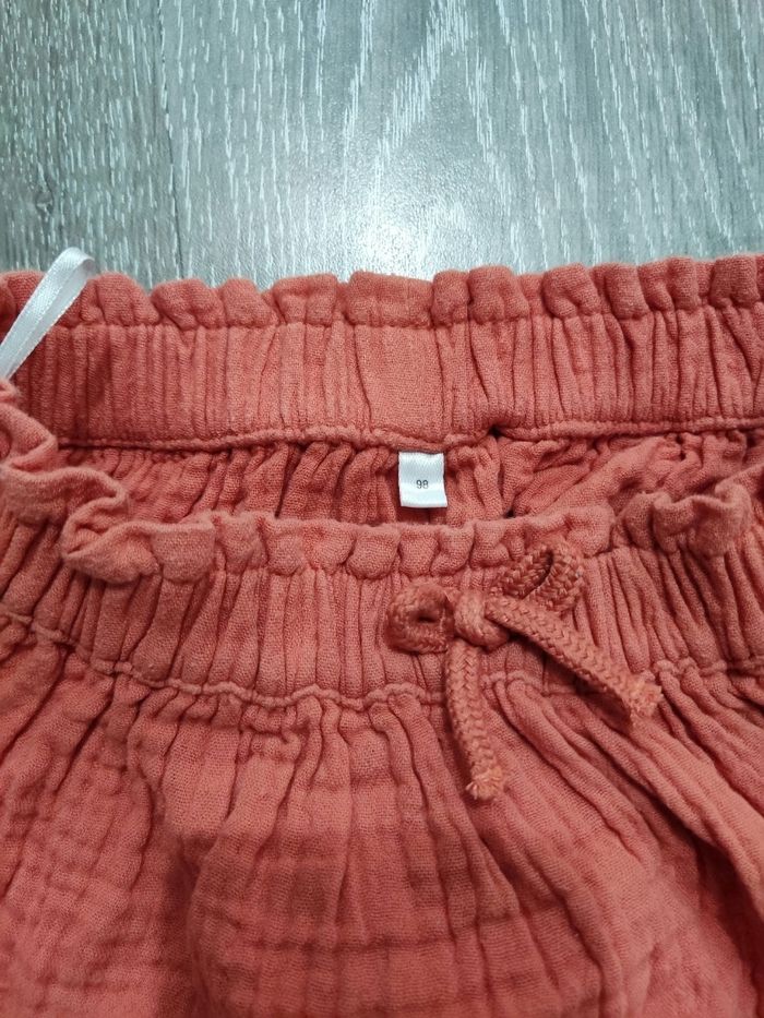 Jupe couleur rouille, bébé filles 3 ans, C&A, parfait état - photo numéro 3