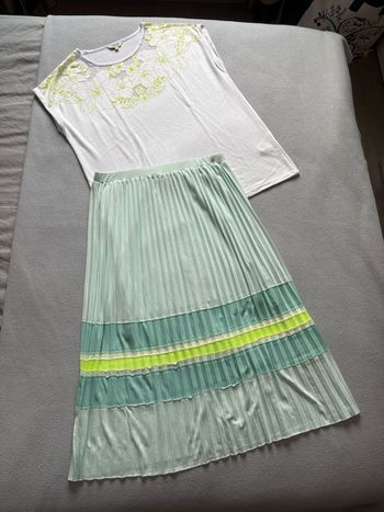 Ensemble Kaporal blanc et jaune