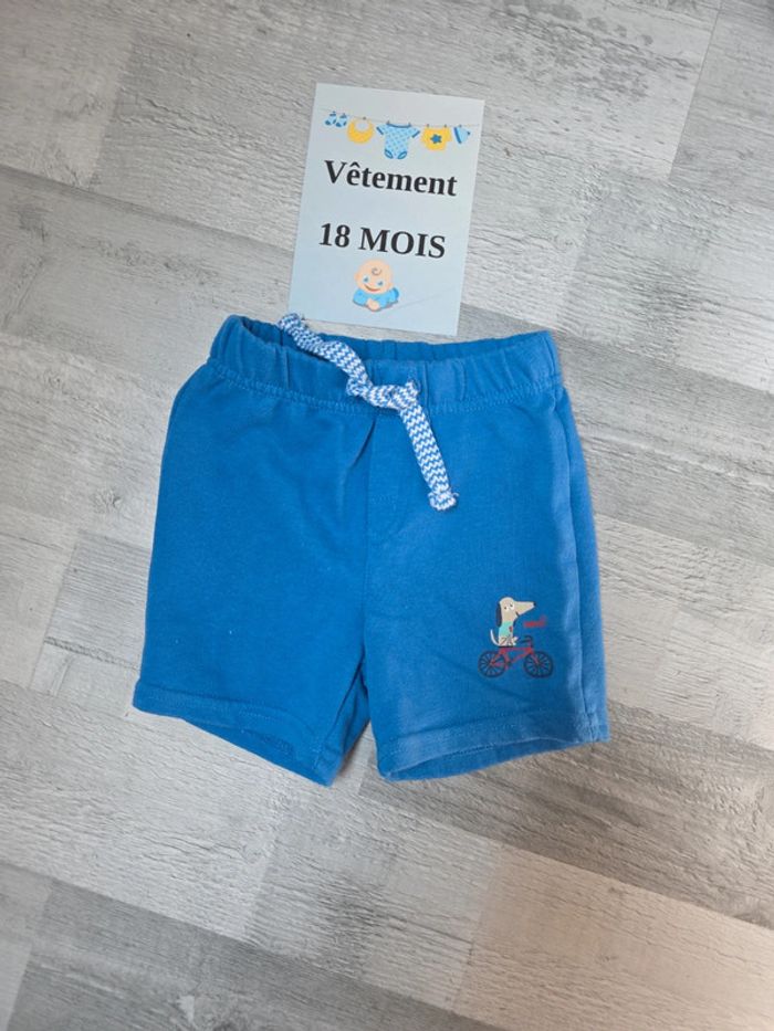 Short garcon 18 mois