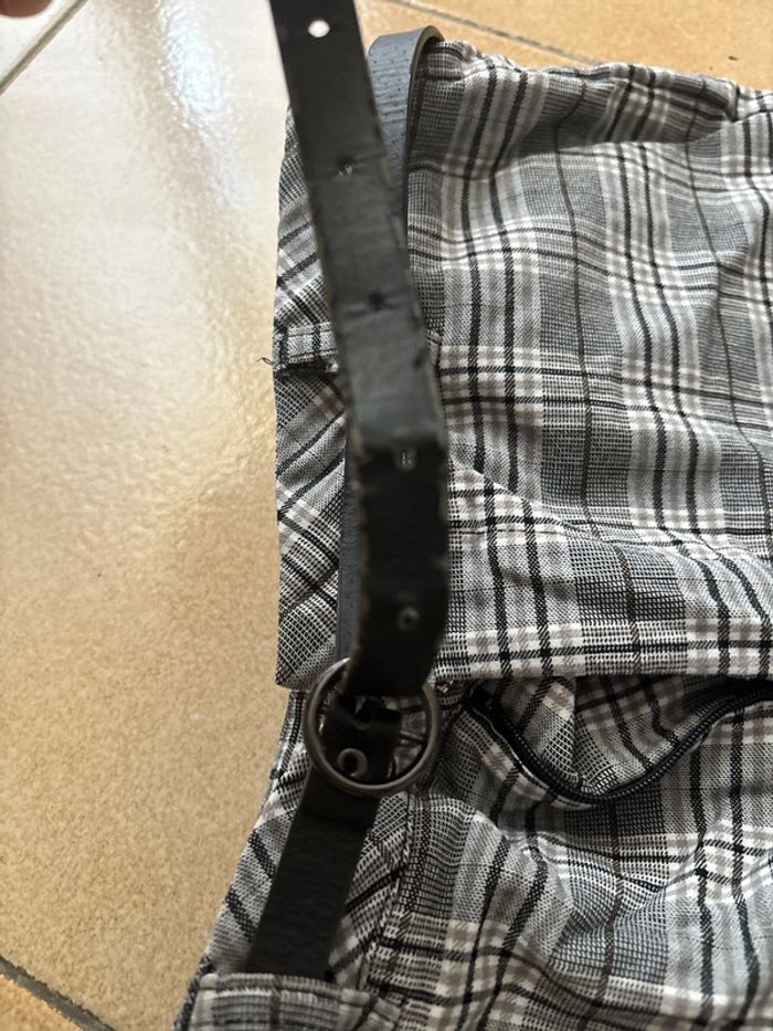 Pantalon rayer avec ceinture - photo numéro 3