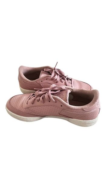 Sneakers en cuir Club C 85 - Rose -T42 Reebok.