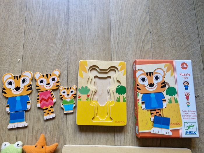 Lot de jouets en bois pour bébé 18/24 mois - photo numéro 2