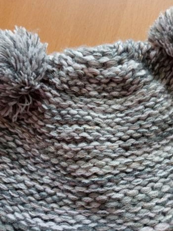 Bonnet pompons TAO 9-12 mois - photo numéro 2