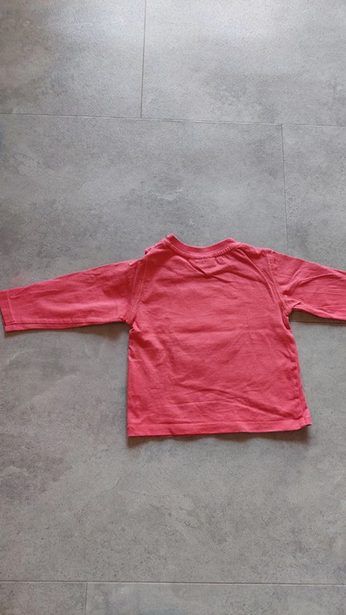 T shirt manches longues pomette 12 mois - photo numéro 6
