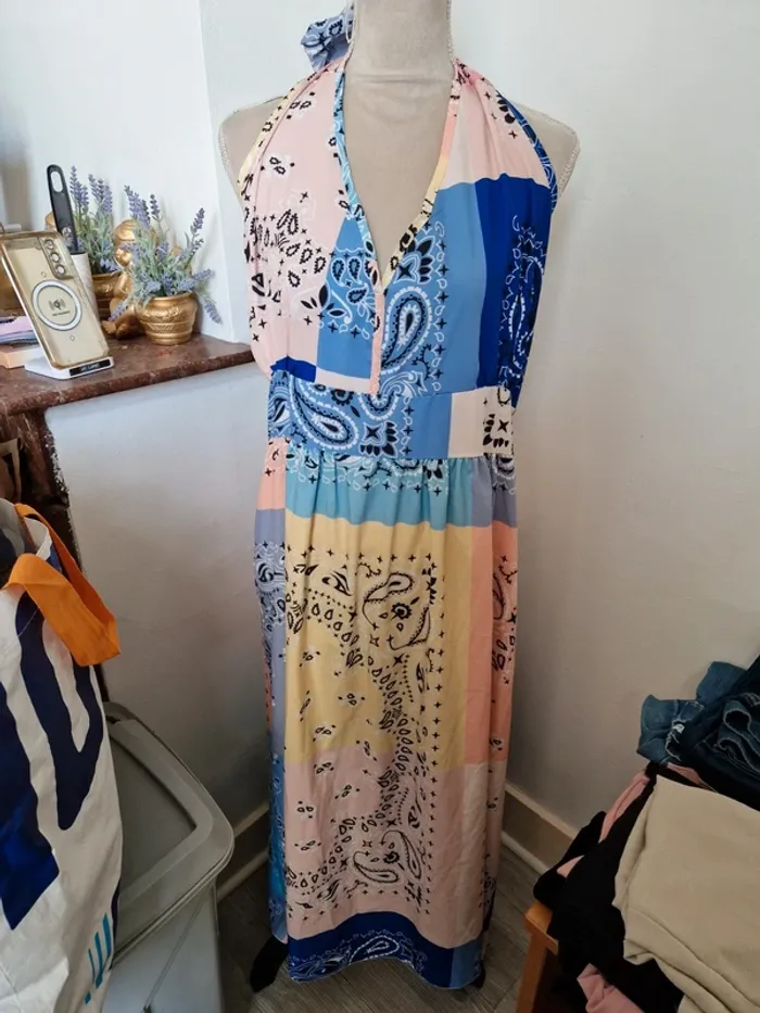 Robe dos nu bandana