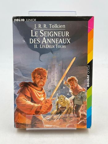 Livre le seigneur des anneaux les deux tours Folio Junior