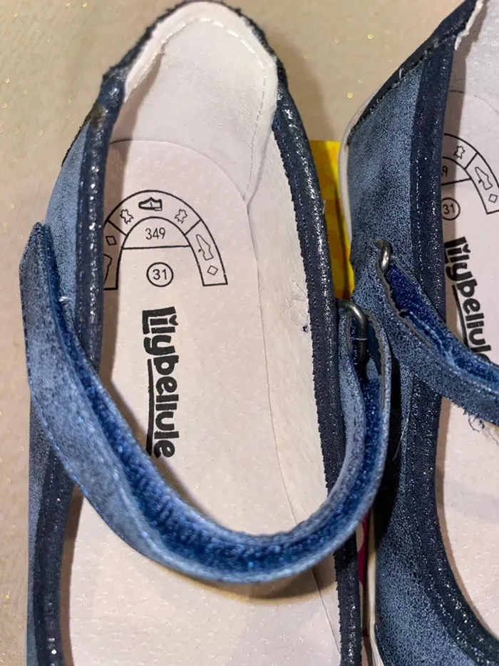 Ballerines scratch lilybellule cuir 31 neuves - photo numéro 4