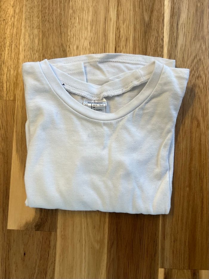 T-shirt ML Decathlon 18 mois