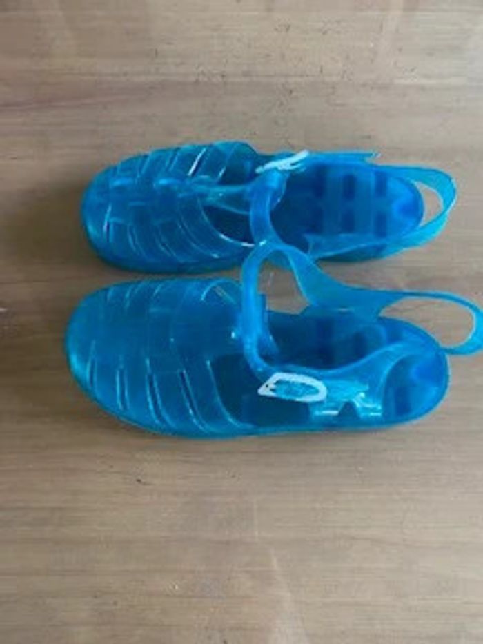 Squelettes bleues chaussures plastique taille 30 - photo numéro 3