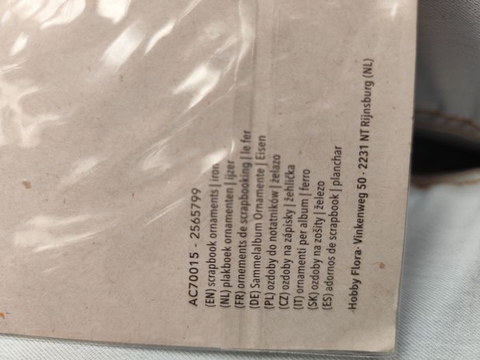 Scrapbooking fleur métal - photo numéro 2