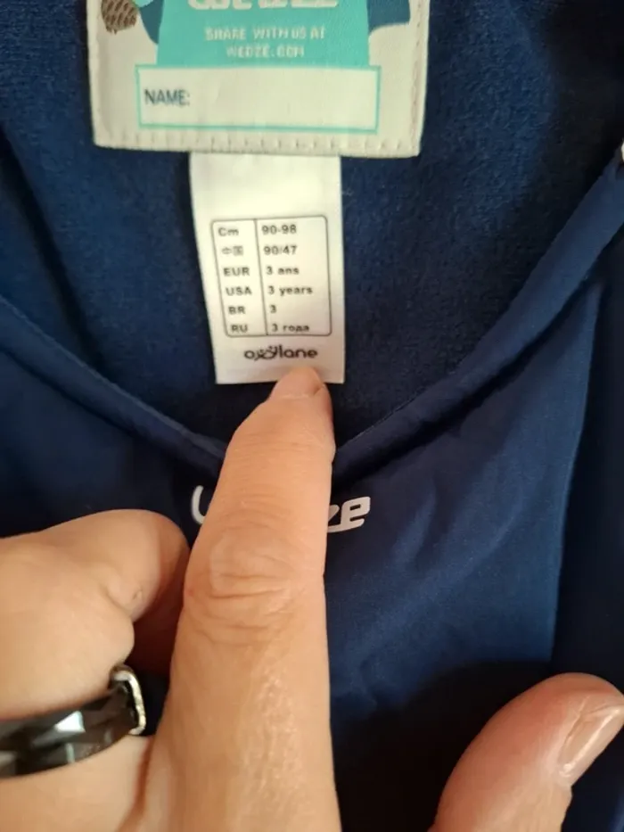 Combinaison de ski 3 ans - photo numéro 4