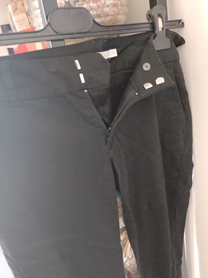 Pantalon classique chino noir Urban by GÉMO – Taille 36 - photo numéro 2