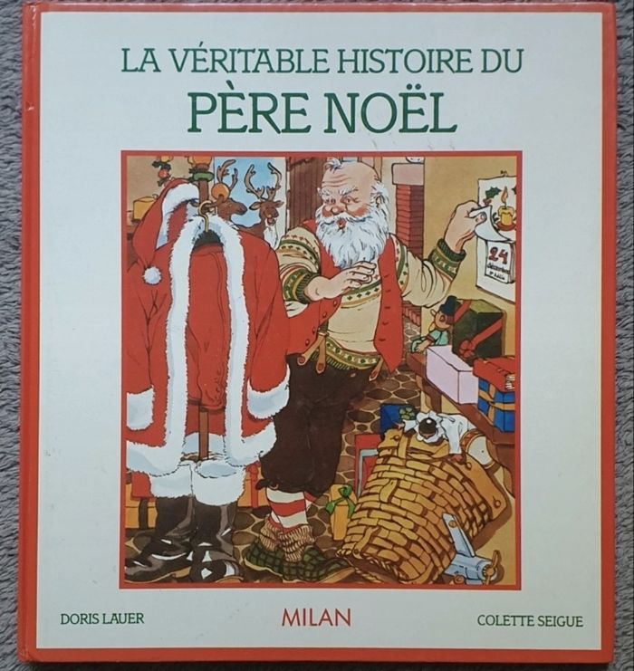 Livre cartonné "La véritable histoire du Père Noël" (Dès 3 ans) / Milan