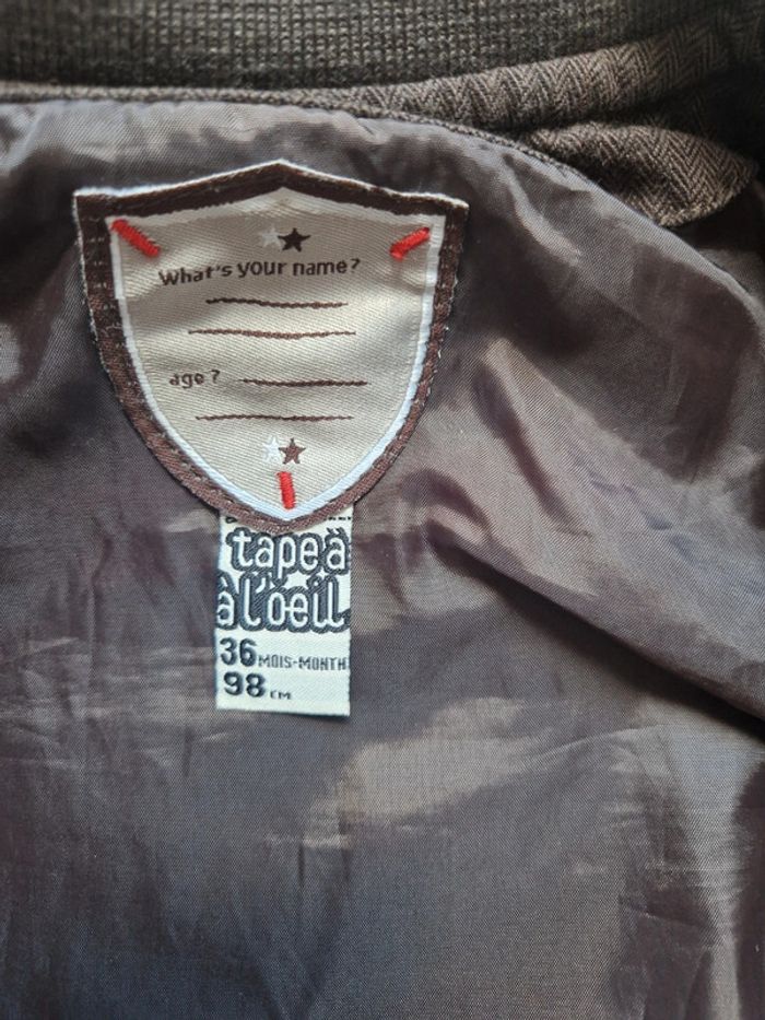 Veste 3 ans tape à l'oeil - photo numéro 3