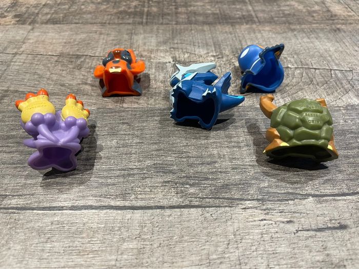 Lot n’1 : 5 Pokémon Finger Puppet Pokémons / Nintendo (Bandai 2006) - photo numéro 2