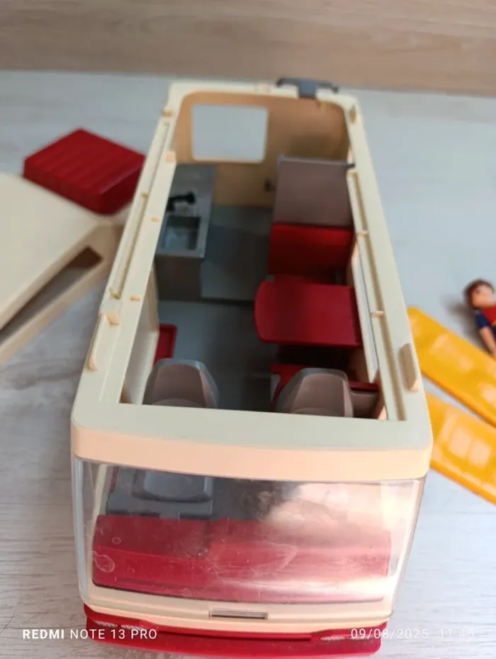 Van et remorque aménagé playmobil - photo numéro 2