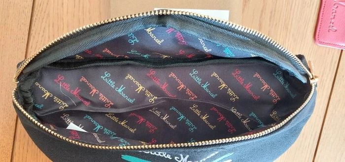 Sac Banane Noir avec porte carte - photo numéro 6