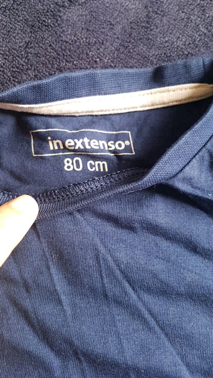 Tee shirt bleu - photo numéro 2