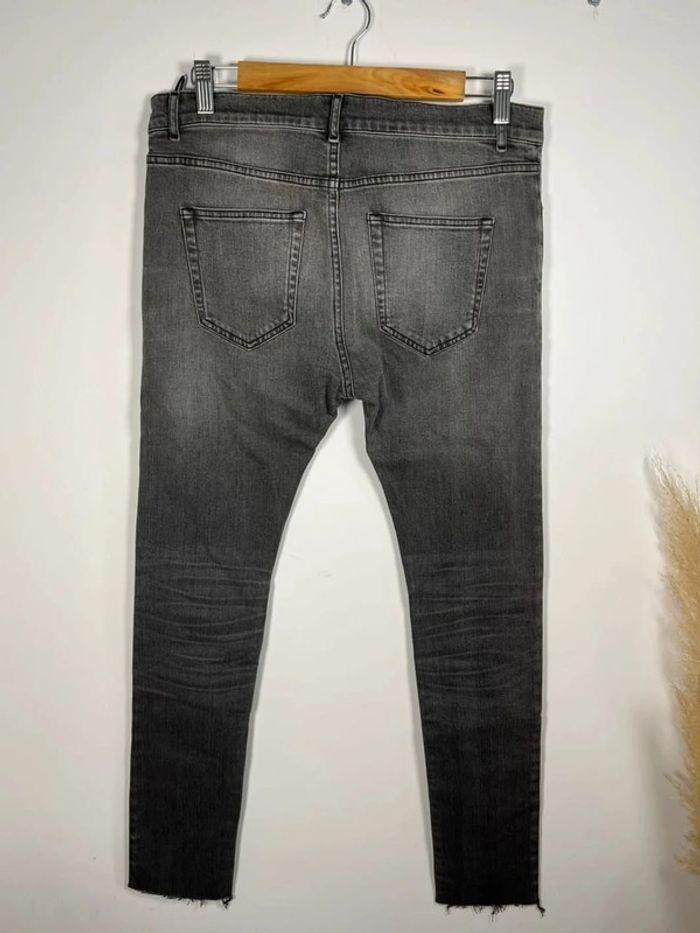 Jean slim gris Balenciaga - photo numéro 3