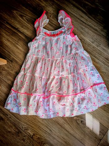 Robe fille colorée sergent major 10 ans