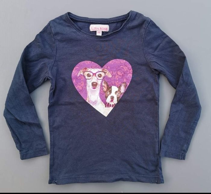 Tee-shirt ML 4 ans fille Lisa Rose