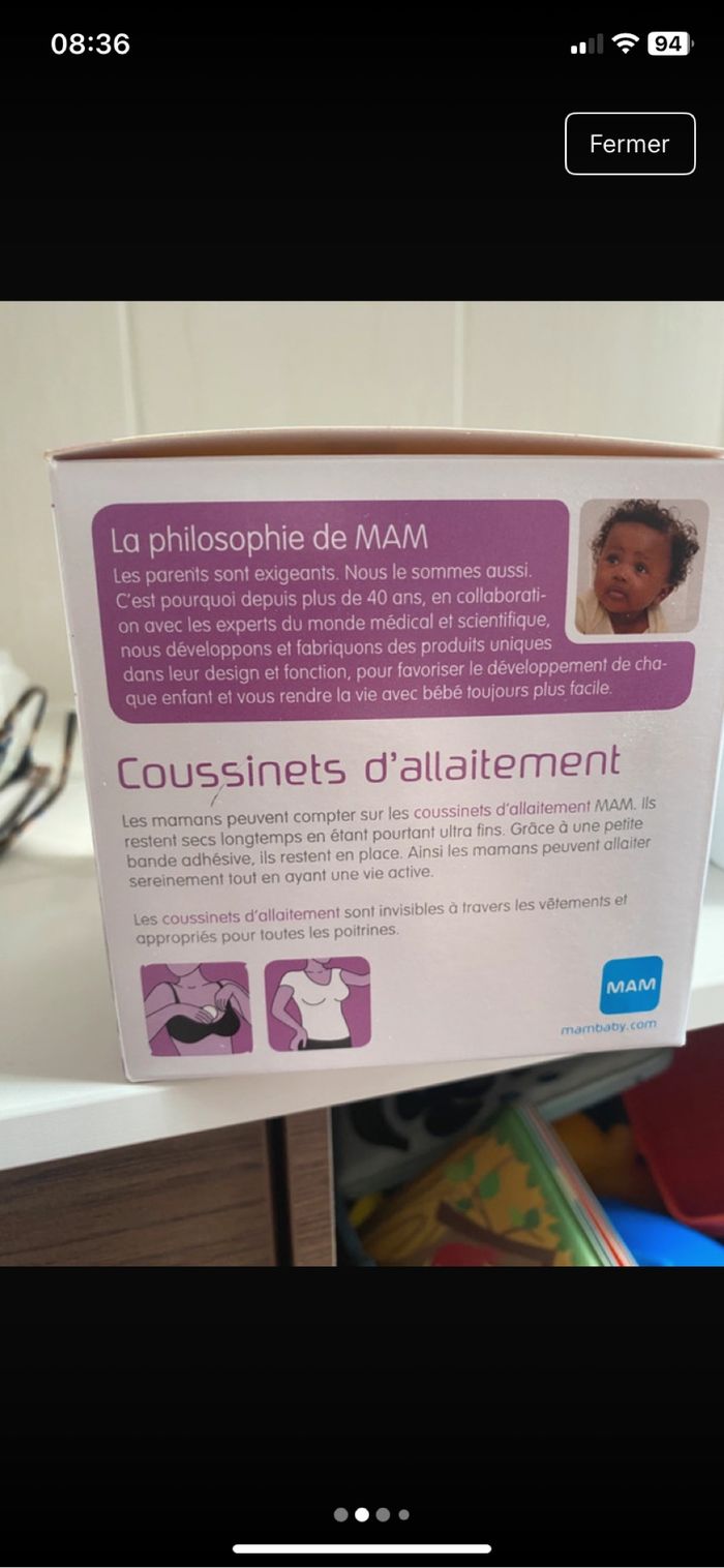Coussinets allaitement - photo numéro 2