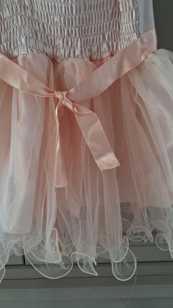 Robe de cérémonie rose et tulle 4 anseta - photo numéro 8