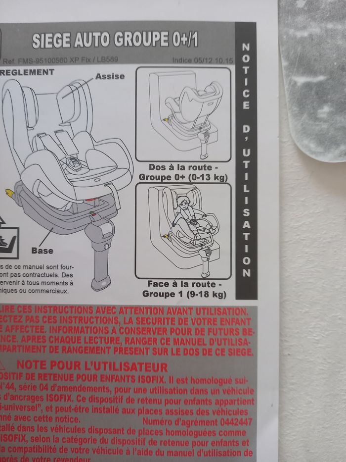 Siège auto - photo numéro 2