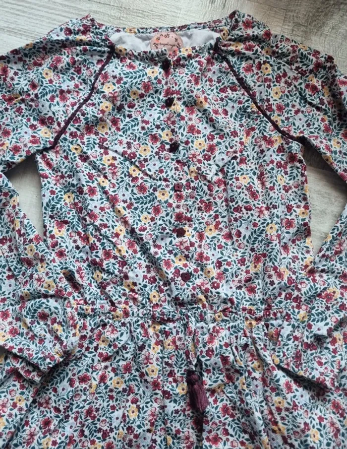 Ensemble sergent major robe 9 ans et collant - photo numéro 3