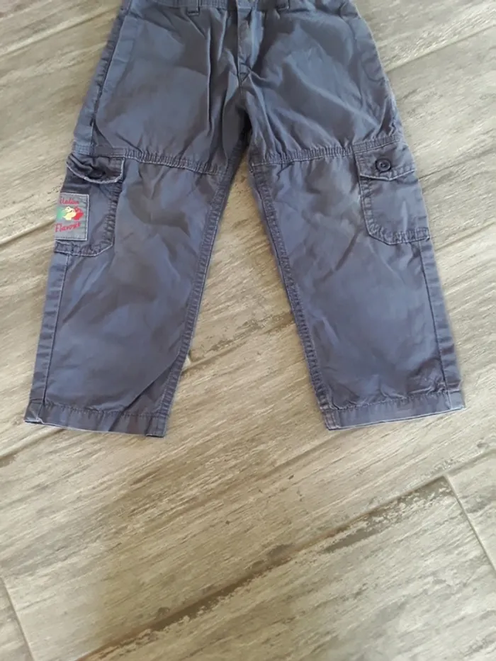 Pantalon toile 3 ans (96 cm) - photo numéro 4