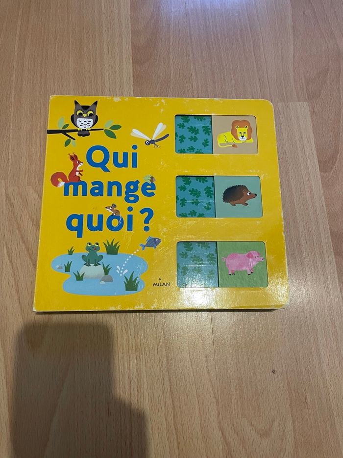 Livre Qui mange quoi? - photo numéro 2