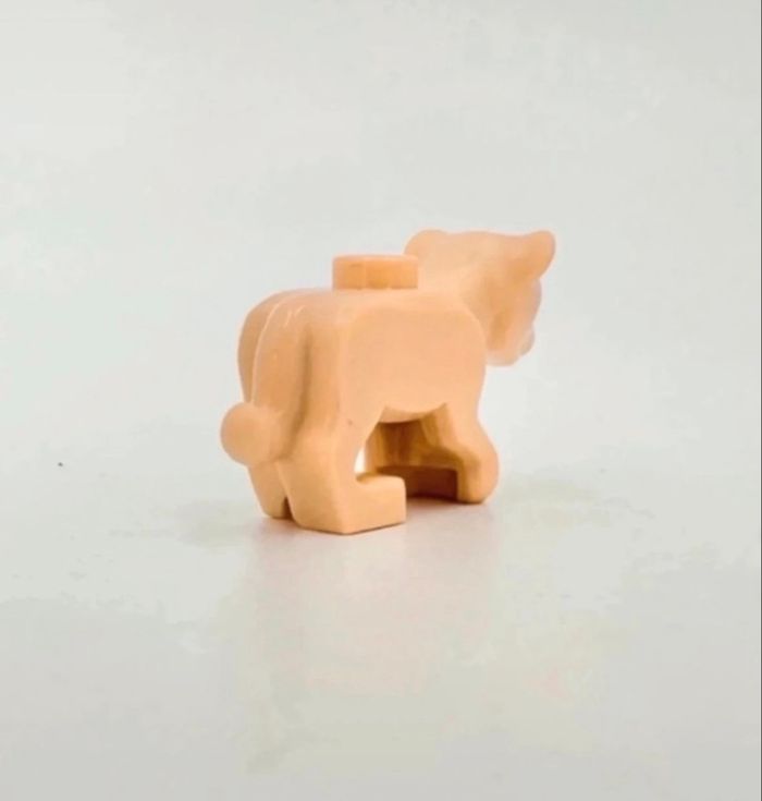 Lego Animaux City : Lionceau couleur beige (Tan) - NEUF - photo numéro 5