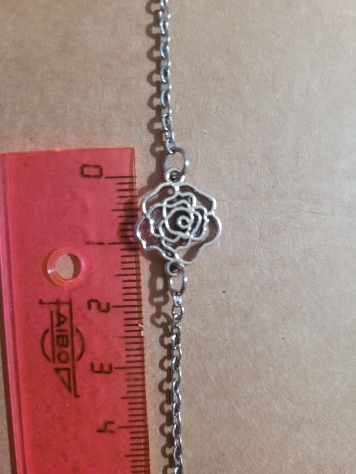 Bracelet en acier inoxydable argenté - photo numéro 2
