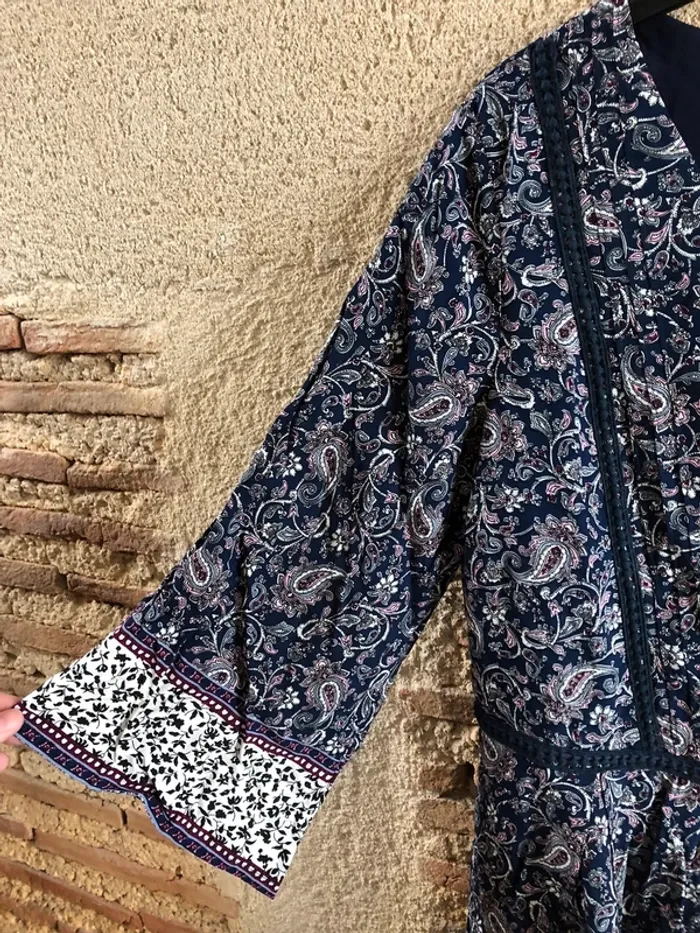 Robe manche 3/4 taille L - photo numéro 2