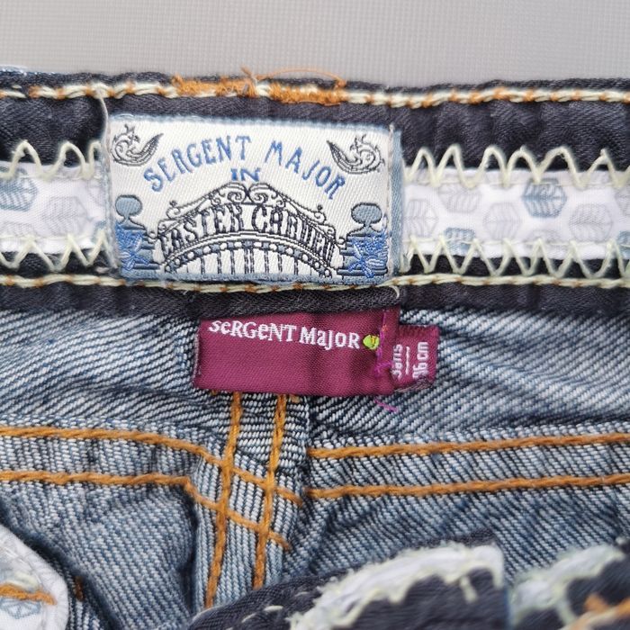 Short en jeans 3 ans garçon sergent major - photo numéro 3