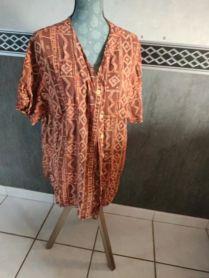 Chemise manche courte taille 54/56 - photo numéro 3