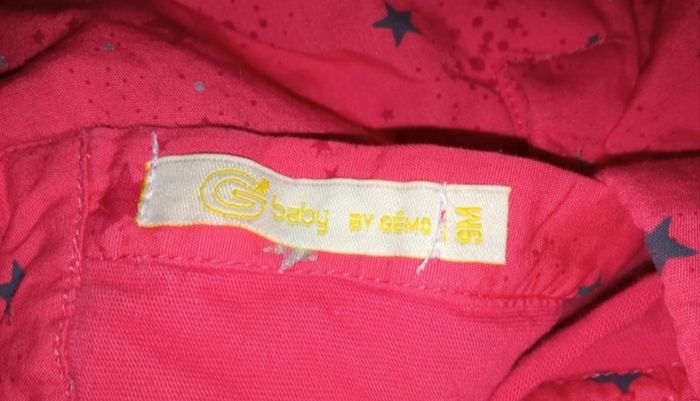 Body tunique gemo taille 9 mois - photo numéro 3