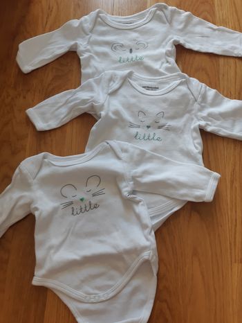Lot 3 bodys 3 mois