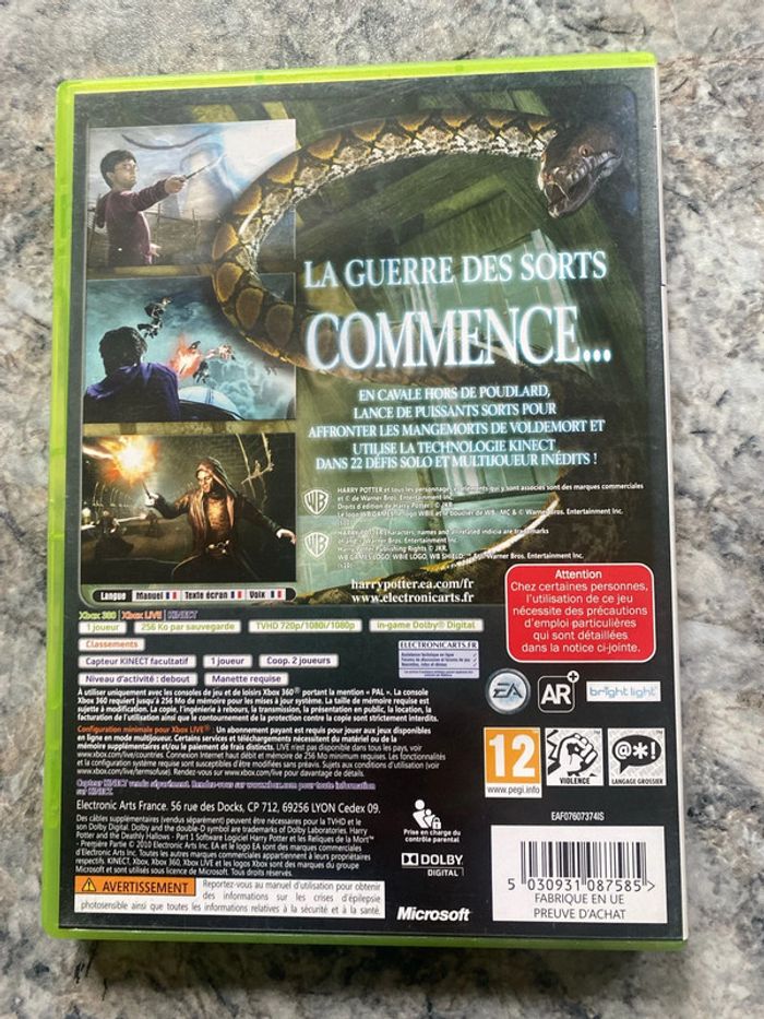 Harry Potter et les reliques de la mort première partie xbox 360 - photo numéro 4
