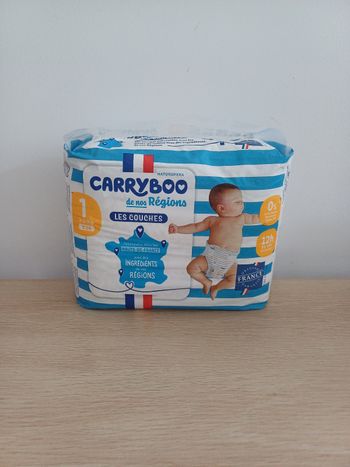 🧸Paquets de couches jetable taille 1 2.5kg Carryboo neuf