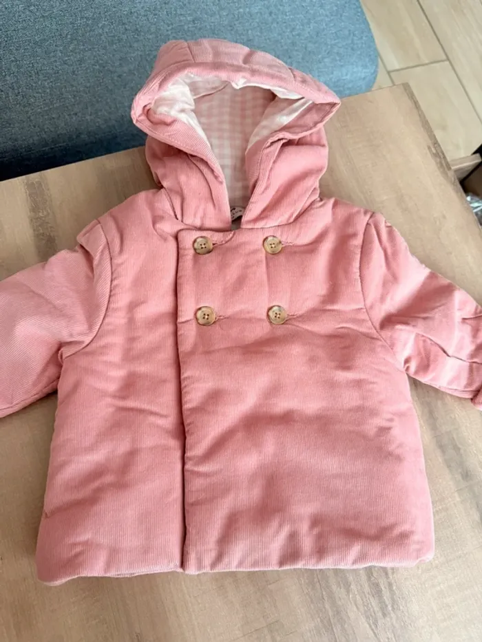 Manteau hiver Cyrillus 3 mois neuf