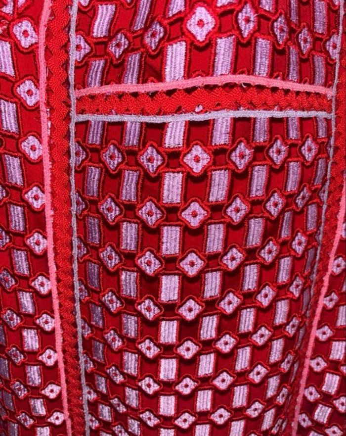 ROBE CHIC SANDRO ROUGE Neuve 350€ PRIX MAGASIN - photo numéro 9