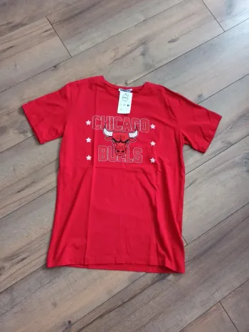 Tee shirt rouge homme manches courtes L