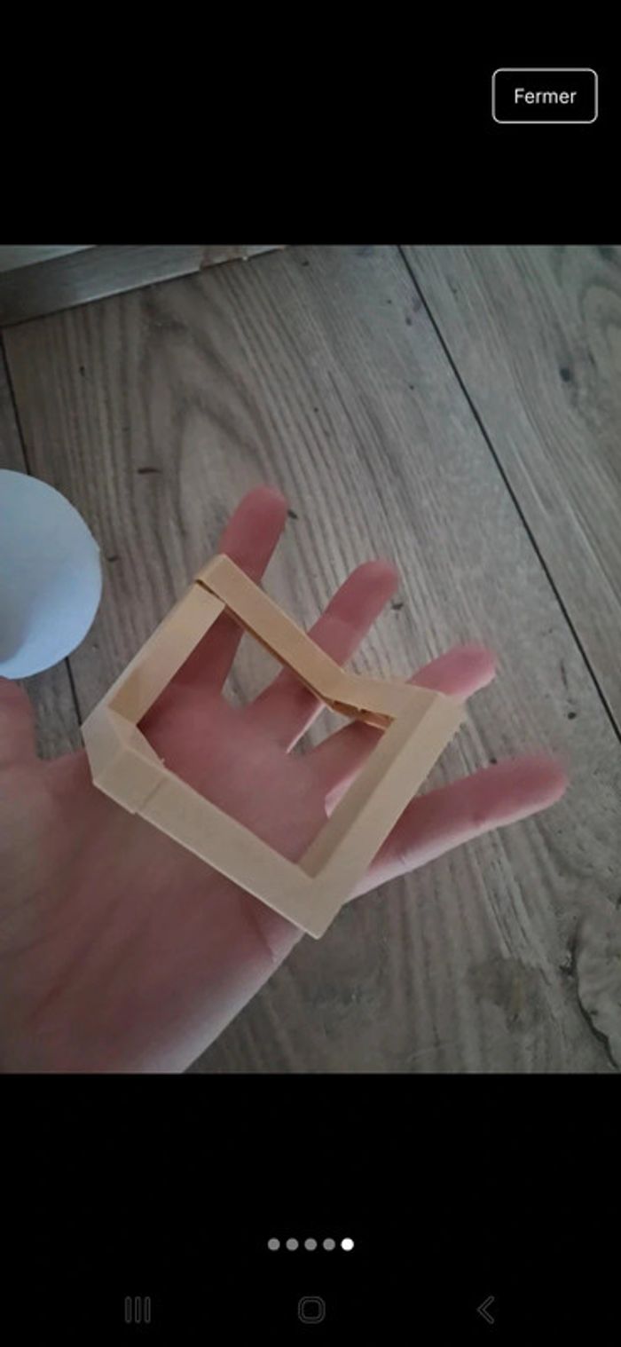 Veilleuse lune + socle (blanc chaud). Snoezelen retour au calme sensoriel - photo numéro 5