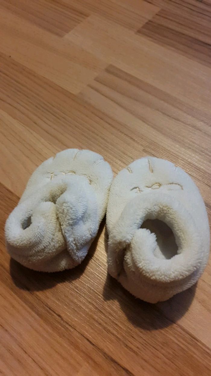 chaussons bebe doux et chaud - photo numéro 2