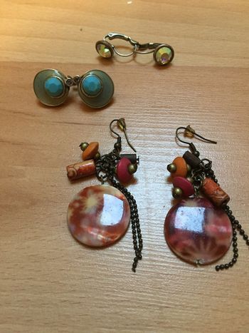 Lot de 3 paires de boucles d’oreilles