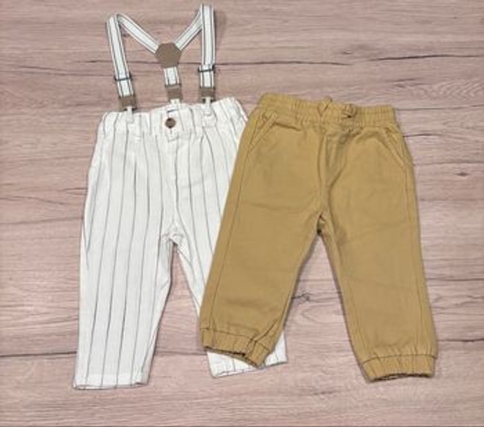 Lot  de pantalons 3, 6& 9 mois - photo numéro 2